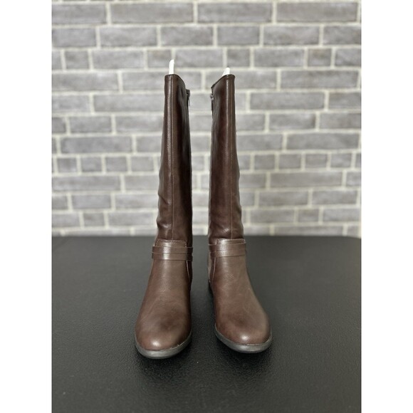 LifeStride Women's Dark Chocolate Brown X-Anita Knee High Boots Shoe Size 6M - Picture 2 of 11